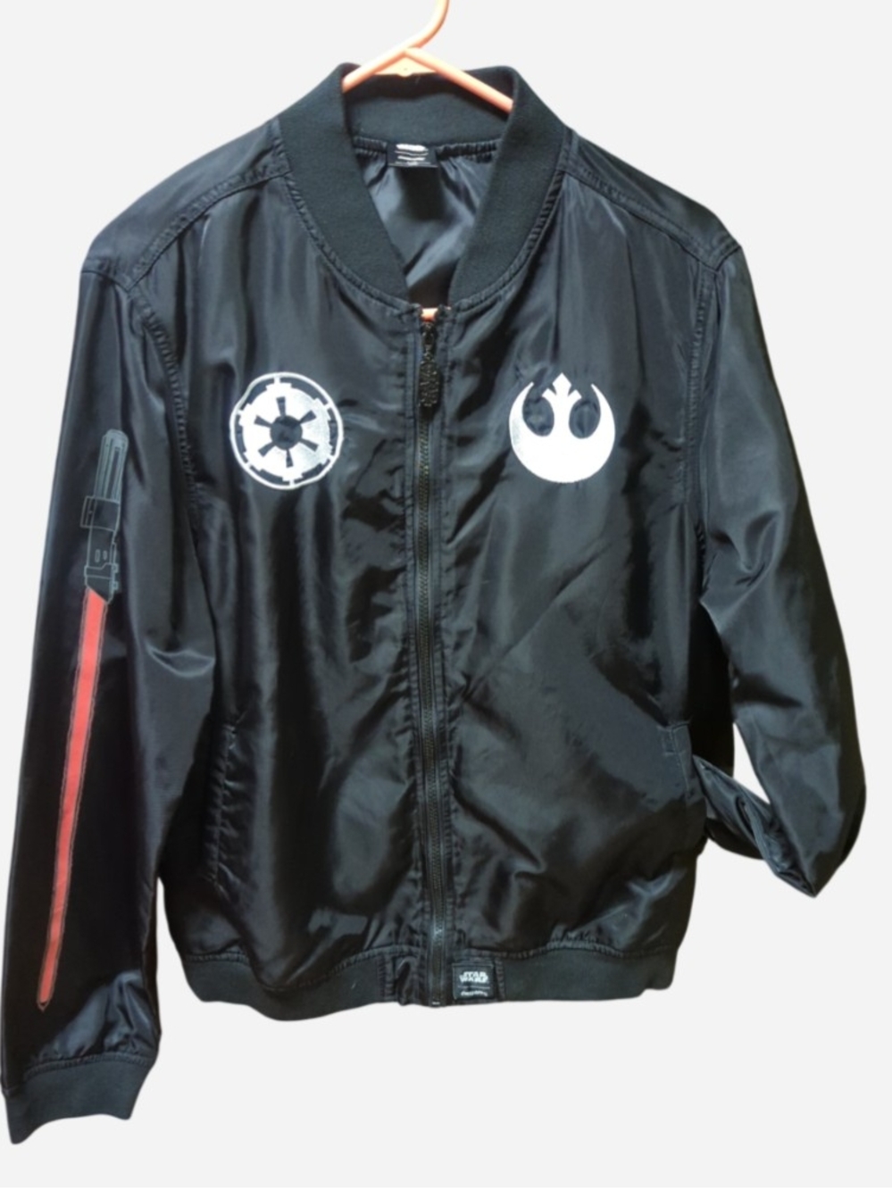 Star Wars Cakeworthy Bomber Jacket Special Edition Sz Lrg